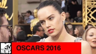 Star Wars’ Star Daisy Ridley Talks Episode VIII at 2016 Oscars | MTV News