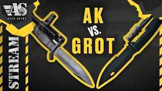 Порівняння багнетів АК-74, АК-12 та Польського GROT. Що краще?