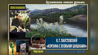 К. Паустовский. Корзина с еловыми шишками - чит. Александр Водяной