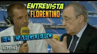 Florentino Pérez ENTREVISTA en El Larguero (07/09/2017)