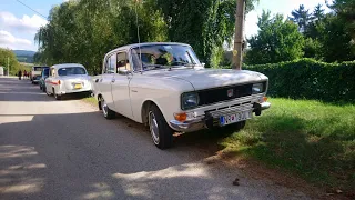 Москвич 2140 - 5.mini retro jazda Oponice 16.9.2023