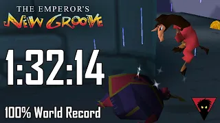 Emperor's New Groove - 100% World Record - 1:32:14