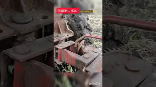 Регулювання плуга під першу борозну 😳👍