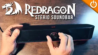 Redragon Desktop Soundbar Review - Great desktop speaker!