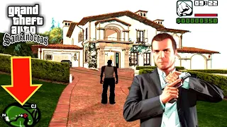 Michael House in GTA San Andreas (Secret Location) || Michael House GTA 5 Secret Location in GTA San