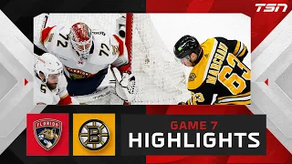 HIGHLIGHTS: GAME 7 - Florida Panthers vs. Boston Bruins