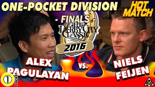ALEX PAGULAYAN vs NIELS FEIJEN - 2016 Derby City Classic One Pocket Division Finals