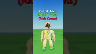 Making Roblox Rich Coems Outfit Idea 🤑