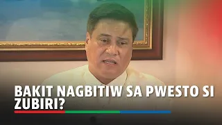 Bakit nagbitiw sa pwesto si Zubiri? | ABS-CBN News
