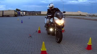 Practice makes perfect - Do you trust your tires? ;-) - VStrom 650