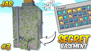 I Found a SECRET BASEMENT in Minecraft Bottle Survival [Episode 3]