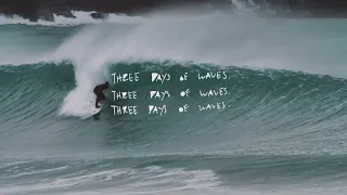 Three days of waves. New Zealand.