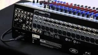 Peavey FX2 Series Professional Mixer w/ 2 USB Ports + Dual DSP FX Engine FX 2 | AudioSavings.com