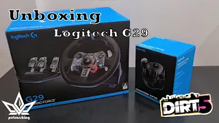 Unboxing Logitech G29 + Force Shifter
