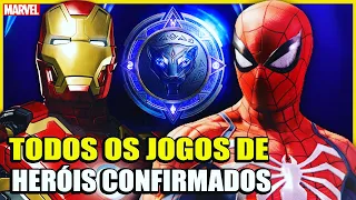 Todos Os Games De Super-Heróis Da Marvel Que Foram Confirmados Até Agora