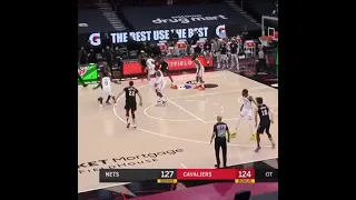 COLLIN SEXTON FORCES DOUBLE OVERTIME WITH A THREE AGAINST THE NETS