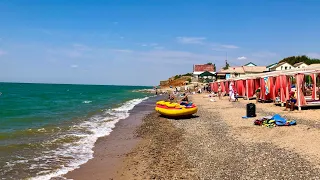 КРЫМ с. ФРУНЗЕ / БАГЪАЙЛЫ. ХОРОШИЙ ПЛЯЖ и Цены. Обстановка ЛЕТОМ. Сакский РАЙОН