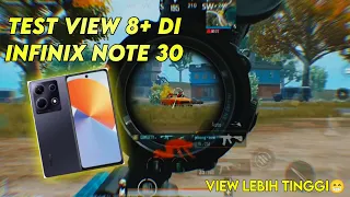 Test view 8+ di infinix note 30 || 5 Finger+Gyroscope PUBG MOBILE INDONESIA