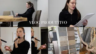 VLOG PRODUTTIVO: lavoro, la mia alimentazione, come mi sento, make-up, ecc.. !