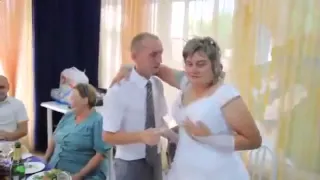 Приколы на свадьбе Пьяная невеста