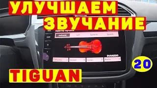 Устанавливаем на Тигуан Dynaudio Excite Surround