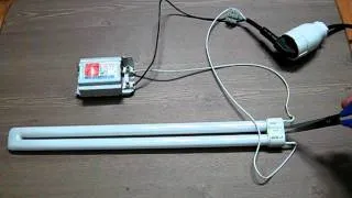 Turn on Fluorescent light without starter lamp