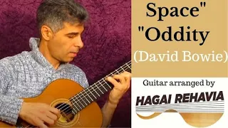 Space Oddity" (David Bowie)-guitar fingerstyle arrangement by Hagai Rehavia"