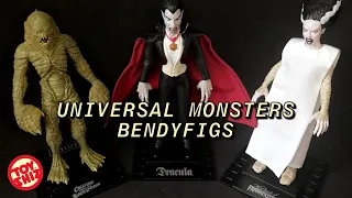 2020 UNIVERSAL MONSTERS Bendyfigs by Noble Toys