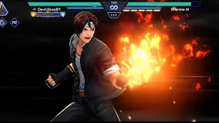 KOF ARENA KYO KUSANAGI character ultimate finisher skills