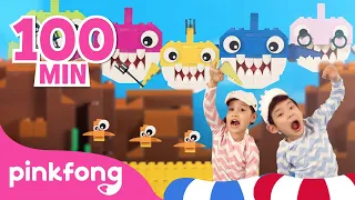 Baby Shark Dance Lego Version and more! | Compilation | Pinkfong Baby Shark Songs