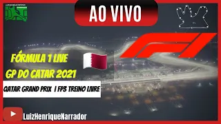 FORMULA 1- CATAR TREINO LIVRE AO VIVO | FP3 LIVE FREE PRACTICE QATAR | GP DO CATAR 2021 GRAND PRIX