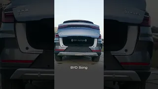 BYD Song Plus. Вместительный багажник