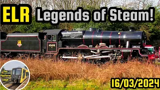 East Lancashire Railway Legends of Steam - Leander, Sir Nigel Gresley and Britannia!