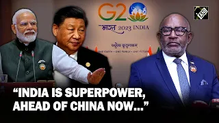 “India is superpower in terms of inhabitance, ahead of China now,” says African Union President