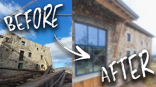 TIMELAPSE 2 ANS RENOVATION CORPS DE FERME 1820 / TIMELAPSE 2 YEARS RENOVATION OLD FARM 1820