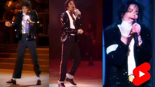 Michael Jackson Billie Jean Edit Live (Motown, Munich, & 30th Anniversary) 🔥😩 [4K] #shorts