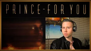 FOR YOU BY PRINCE FIRST LISTEN + ALBUM REVIEW