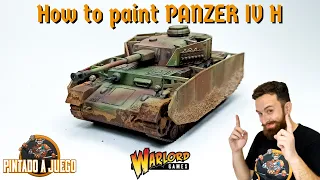 👩🏻‍🏫TUTORIAL 👩🏻‍🏫Como pintar un Panzer IV para BOLT ACTION