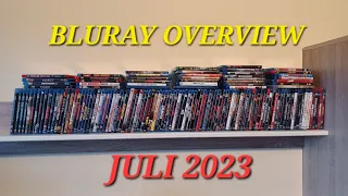 Meine Blu-ray Sammlung Overview Juli 2023