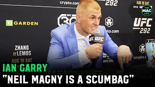 Ian Garry: “Neil Magny is a scumbag, that was justice" | UFC 292 Post Fight Press-Conference