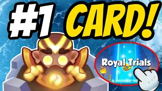 THIS is the #1 CARD for ROYAL TRIALS!! | In Rush Royale!