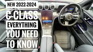 New 2022 2023 Mercedes C-Class. All you need to know interior & exterior features & how to use them!