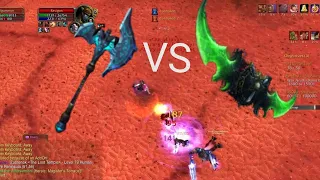 70 Warrior twink vs Shadowmourne Paladin and 79 warrior twink - Warmane Icecrown