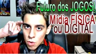 Como será o Futuro dos JOGOS..! Mídia FÍSICA ou DIGITAL ?