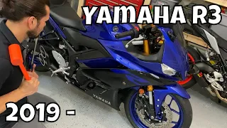 2019 Yamaha R3 Side Fairing Removal/Install!