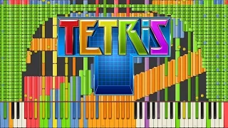 [Black MIDI] Synthesia – Tetris Theme A [Final] Impossible Remix 90,000 notes ~ Kanade Tachibana