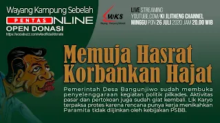 Wayang Kampung Sebelah "Memuja Hasrat Korbankan Hajat"