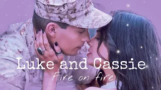 Luke and Cassie (Purple hearts) 💜Fire on fire  #purplehearts #edit #film #love #couple #forever