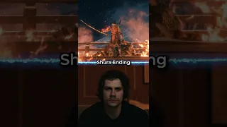 Dragon's Homecoming Ending vs Shura Ending - Sekiro Transition #shorts #sekiro #edit #transition