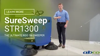 SureSweep STR1300: The Ultimate Ride On Sweeper
